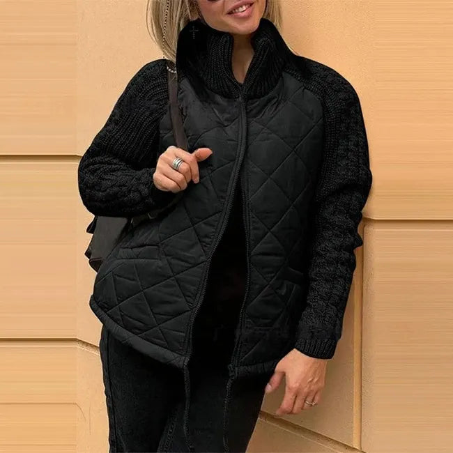 Sybil™ Chaqueta acolchada de mangas de punto