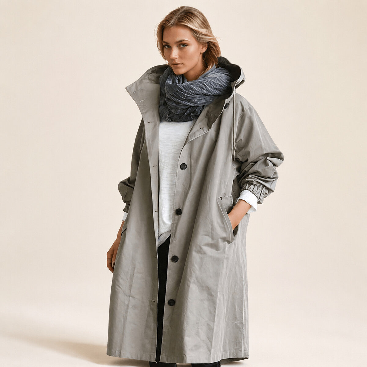 Luna | Gabardina Impermeable Elegante