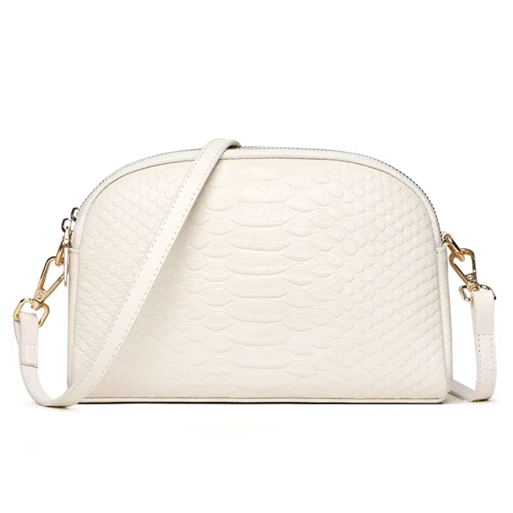 Isabella | Mini bolso cruzado en simil cocodrilo