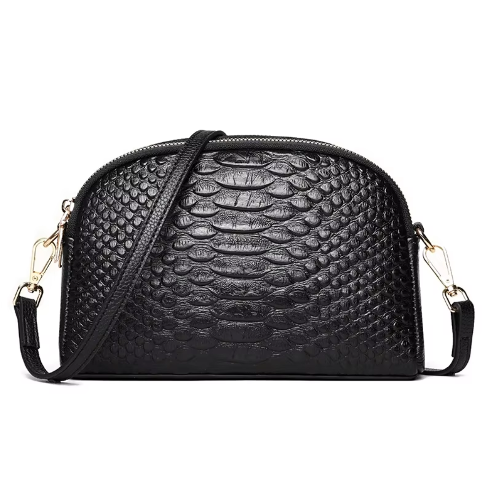 Isabella | Mini bolso cruzado en simil cocodrilo