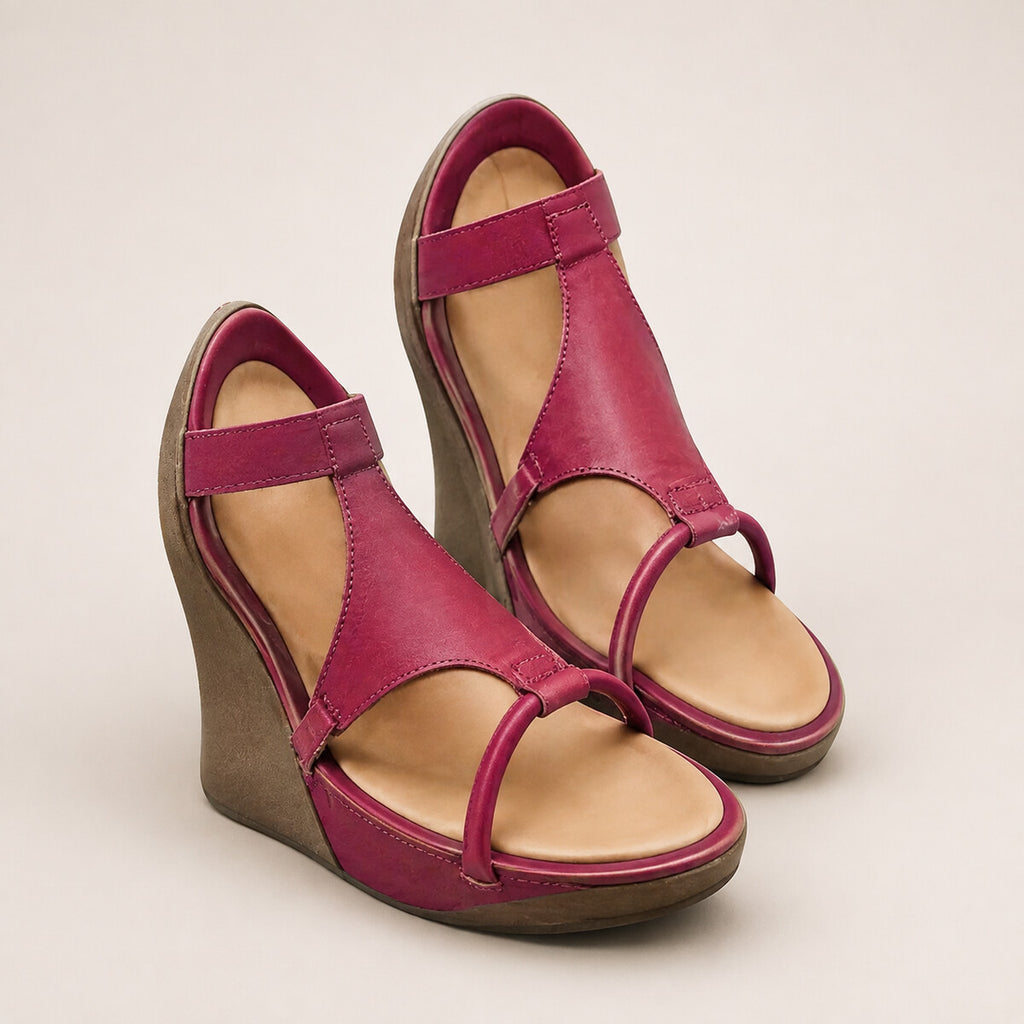 ALVÉA™ Sandalias Ortopédicas de Cuero Premium