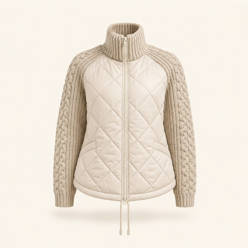 Sybil™ Chaqueta acolchada de mangas de punto