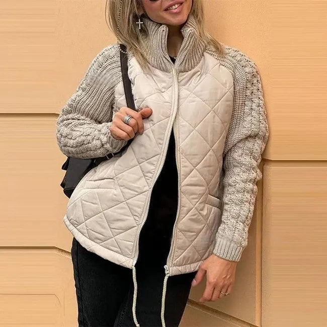 Sybil™ Chaqueta acolchada de mangas de punto