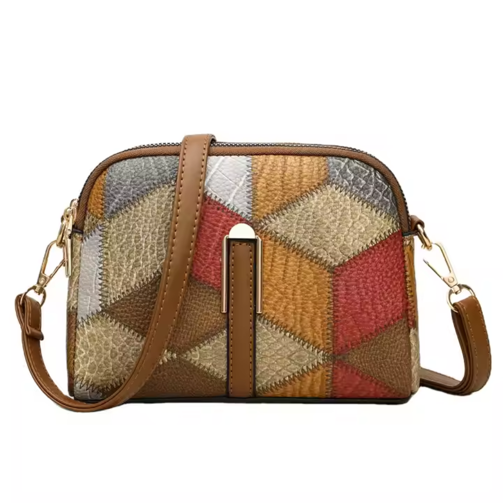 Luna | Bolso bandolera mini en patchwork