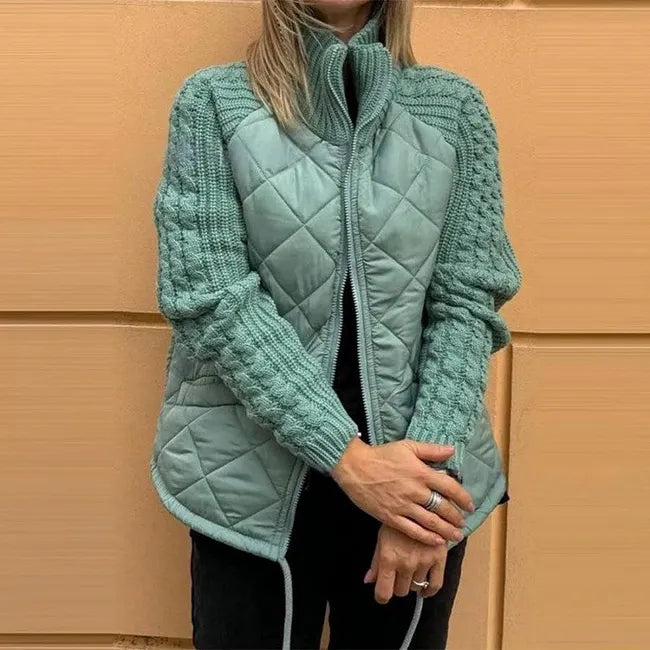 Sybil™ Chaqueta acolchada de mangas de punto
